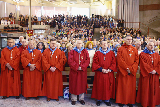 Pénitents Rouges de Nice à Lourdes