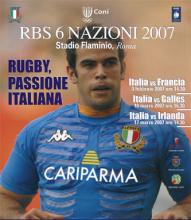 RUGBY ITALIE-FRANCE (TOURNOI DES 6 NATIONS) - TROPHEE GARIBALDI 