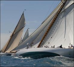 LES VOILES d'ANTIBES 2008 entre Nice et Cannes YACHTING