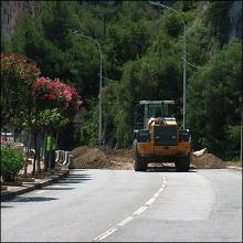 NICE MENTON La moyenne corniche fermée à Roquebrune pour une quinzaine de jours
