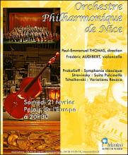 MENTON ORCHESTRE PHILHARMONIQUE DE NICE SAISON MUSICALE 2008 - 2009