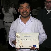 NICE Keisuke Matsushima Gault et Millau d’Or Trophée Villeroy et Boch