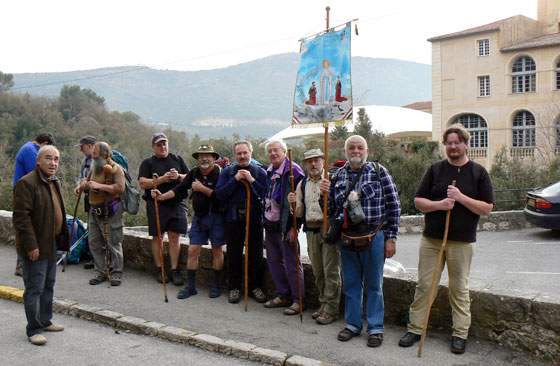 Les pélerins de Savone à Laghet