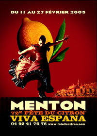 Fête du Citron, Menton, Carnaval de Nice 2005