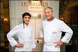 Naoëlle d’Hainaut Vainqueur Top Chef 2013 sous chef d’Eric Frechon au Bristol Paris:: d-hainaut-frechon