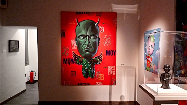 Exposition Le Cas MOYA à la Galerie Lympia au port de Nice
