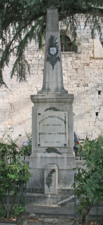 Monument aux Morts de Puget-Théniers