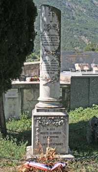 Monument aux Morts de Villeneuve d’Entraunes