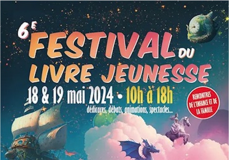 Festival du Livre Jeunesse 2024 au Pôle culturel Escoffier de Villeneuve Loubet