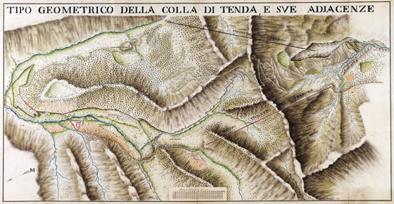 Le premier projet de percement d'un tunnel au col de Tende Le premier projet de percement d'un tunnel au col de Tende