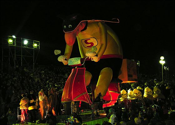 soccaman au carnaval de nice