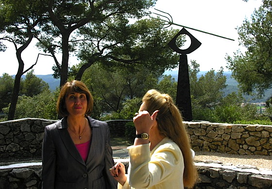 Visite des jardins de la Fondation Maeght albanel-maeght