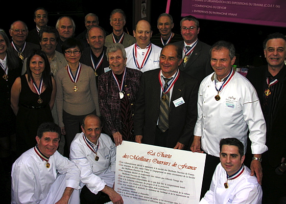 La charte des meilleurs ouvriers de France mof-groupe