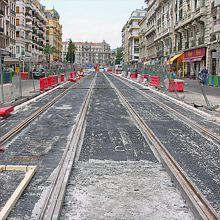 NICE Tramway : les aménagements urbains calendrier 