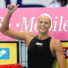 Près de Nice Laure Manaudou la sirène de Monaco pour la SBM 