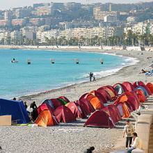 NICE Les « Don Quichotte » en préfecture des Alpes-maritimes