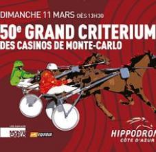  Hippodrome de la Côte d'Azur près de Nice Grand Critérium de Vitesse Casinos de Monte-Carlo 