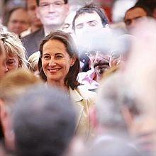 Ségolene ROYAL à NICE salle Leyrit quartier Saint Roch