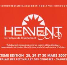 CANNES près de Nice HEAVENT Sud Festival de l'événement
