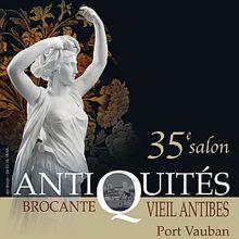 35e SALON ANTIQUITÉS-BROCANTE DU VIEIL ANTIBES entre NICE et CANNES dernier Week-end