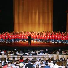 NICE ENORME SUCCÈS POUR LE CHOEUR DES ENFANTS POUR LA LIBERTÉ