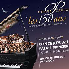 Près de Nice CONCERTS AU PALAIS PRINCIER de MONACO