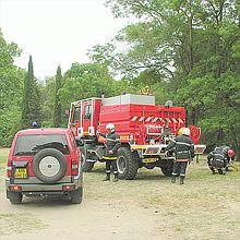 NICE ALPES MARITIMES Risque d'incendie Fermeture des parcs