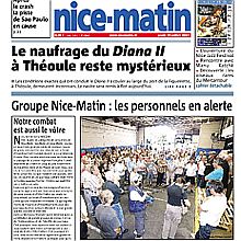 NICE MATIN présent dans les kiosques Le conflit à la une