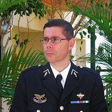 NICE Lt Colonel Petillot Commandant de la Gendarmerie des Alpes Maritimes
