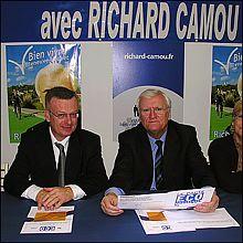 VILLENEUVE LOUBET Richard CAMOU présente sa liste Parc des Sports près de Nice