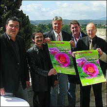 EXPO FLEURS 2008 Dans le Haut de CAGNES près de NICE