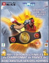 NICE Championnat de France de BOXE Avant les JO de Pékin