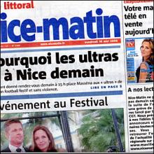 Pas de NICE MATIN Grève des personnels techniques