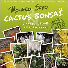 Jardin Exotique MONACO Expo Cactus Bonsai près de NICE
