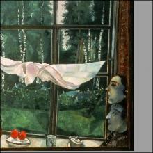 NICE Musée National Marc Chagall exposition un peintre à la fenêtre