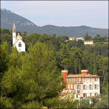 Château de Bellet AOC NICE Ghislain de Charnacé Commandeur du Mérite agricole