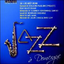 CANNES JAZZ à DOMERGUE 5 SOIRÉES d'EXCEPTION près de NICE
