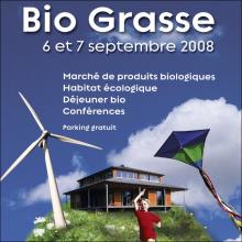 Bio Grasse 2008 près de Nice et Cannes marché bio habitat écologique