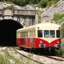 PRÈS DE NICE : TRAINS D'AUTREFOIS À BREIL-SUR-ROYA