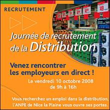 EMPLOI ANPE Nice La PLAINE Recrutement dans la Distribution