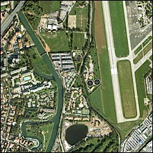 AVION de TOURISME Crash dans un port de MANDELIEU près de CANNES et NICE