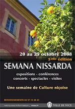 La cinquième SEMANA NISSARDA de NICE se termine samedi 25 octobre