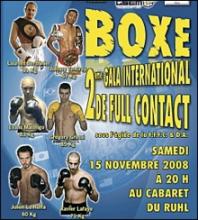 Cabaret du Casino Ruhl NICE Gala de Boxe Full Contact