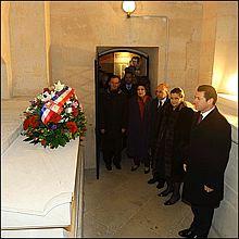 PARIS Hommage à René Cassin Christian Estrosi maire de Nice