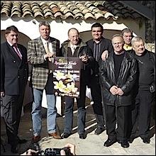 Haut de Cagnes, près de Nice, ExpoFleurs Symphonie Florale