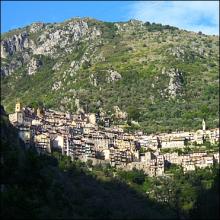 Éric Ciotti à Saorge et Breil-sur-Roya, Haut pays de Nice