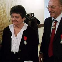 NICE : La LÉGION D'HONNEUR pour COLETTE BOURRIER-REYNAUD