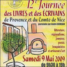 SAINT LAURENT NICE, JOURNEE des LIVRES et des ÉCRIVAINS de la PROVENCE et du COMTÉ de NICE