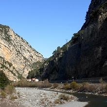 NICE DIGNE Fermeture de la RD 6202 Vallée de la Tinée