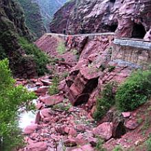 HAUT PAYS DE NICE, Fermeture des GORGES du CIANS,  Travaux prolongés